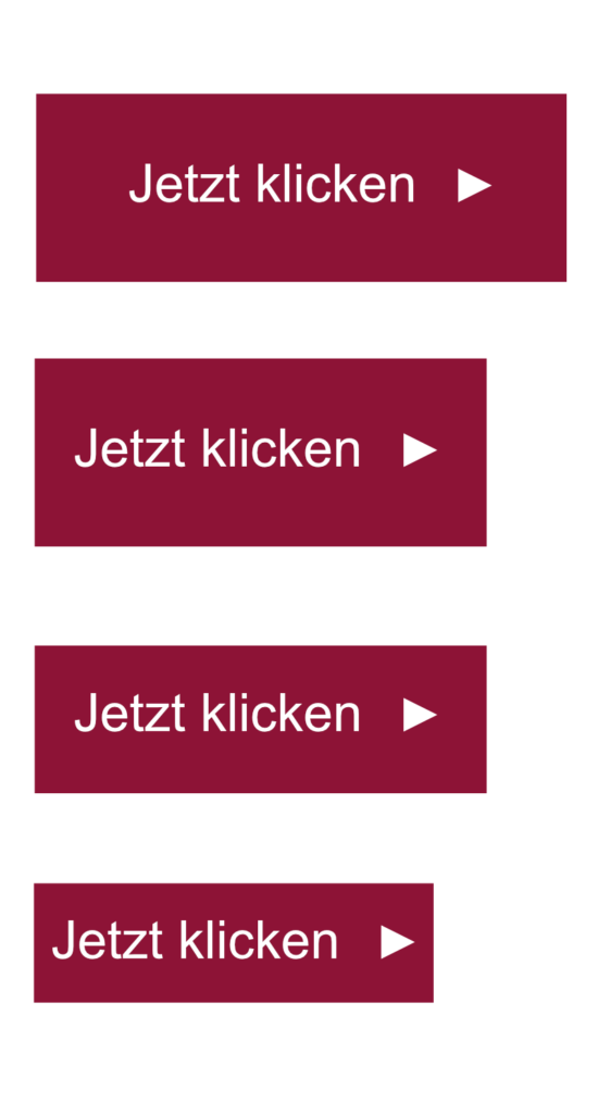 Website-Buttons: Unterschiedliche Beispiele für negativen Raum